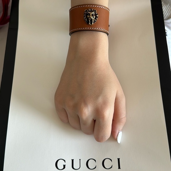 GUCCI leather bracelet authentic 100% - Picture 2 of 14